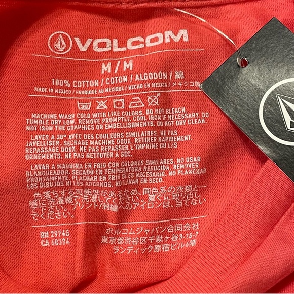 VOLCOM Corpo Push Graphic Print LogoTee - Picture 4 of 4